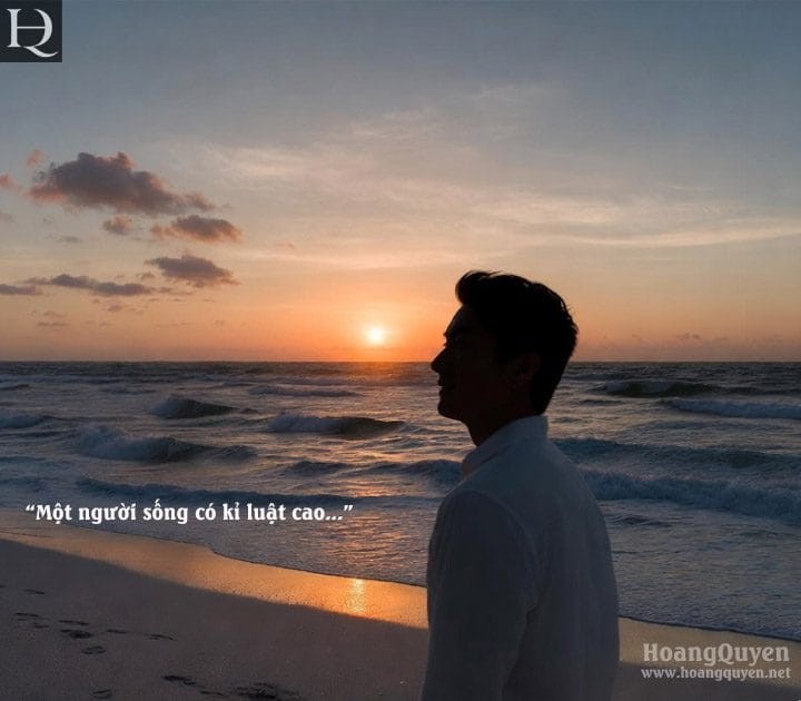 Người đàn ông sống có kỉ luật cao