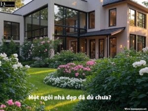 Một Ngôi Nhà Đẹp – Một Không Gian Đẹp Có Làm Bạn Hạnh Phúc!